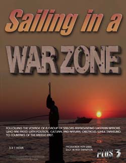 Sailing in a war zone cover