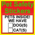 Pet Safety Sticker