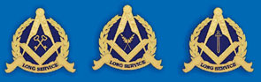 Masonic Long Service Pins
